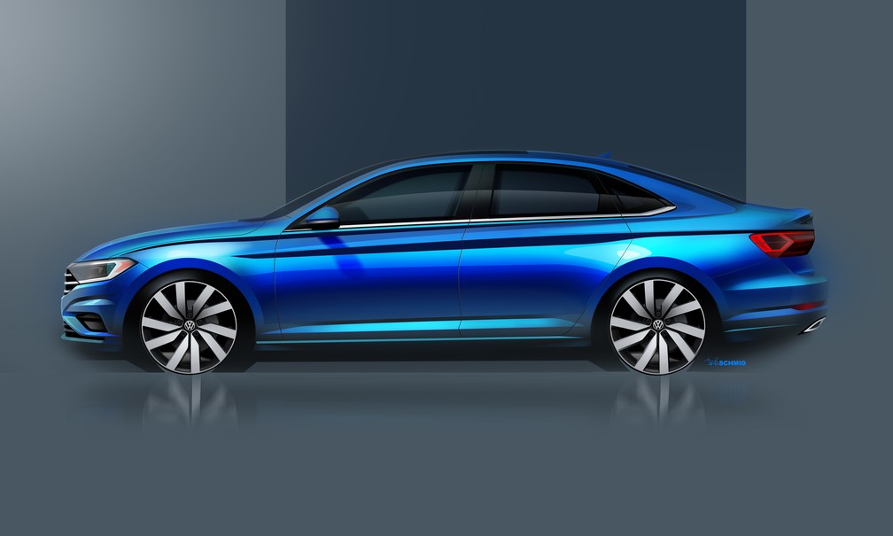 Volkswagen Jetta 2019 — Foto: Volkswagen/Divulgação