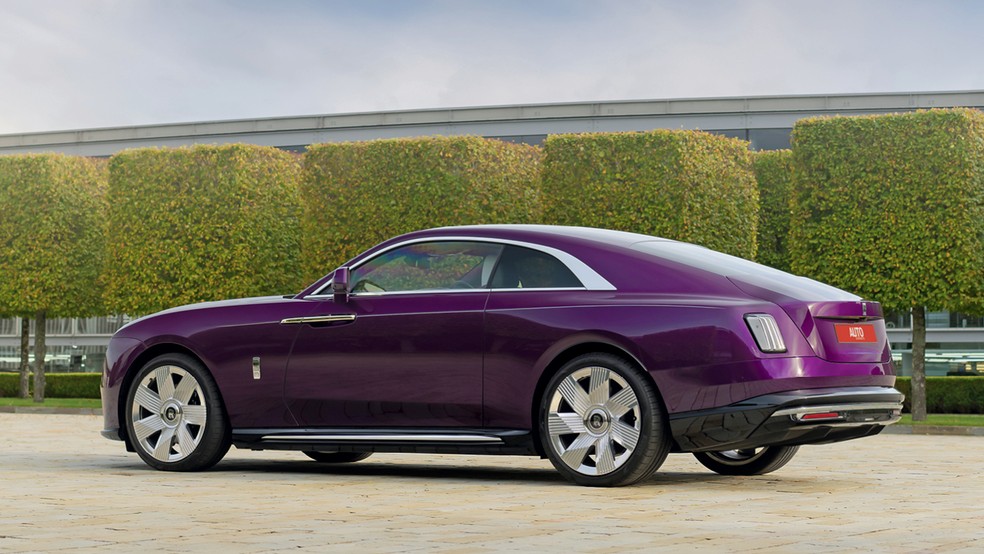Sem previsão de vendas no Brasil, o Spectre tem preço estimado em R$ 7,5 milhões, próximo do que custa o SUV Cullinan — Foto: Divulgação