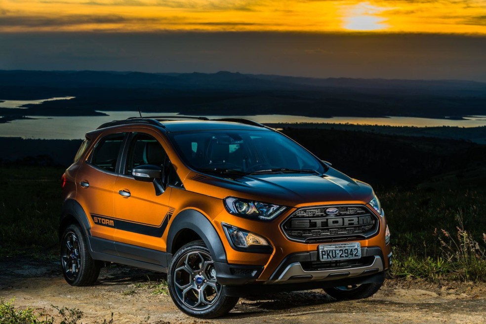 Ford Ecosport Storm fez sucesso por causa da proposta aventureira — Foto: Divulgação