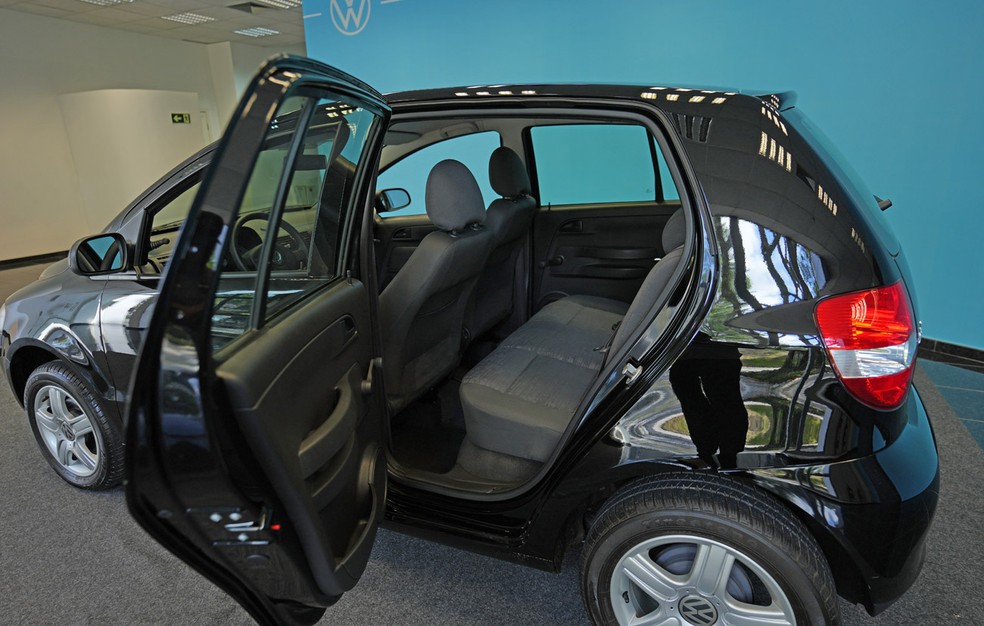 Espaço interno era um dos pontos fortes do Volkswagen Fox  — Foto: Lucas Roberto Silva/Auto News Brasil