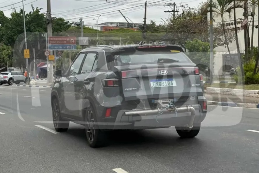 Hyundai Creta com motor 1.6 turbo flex roda em testes de emissões
