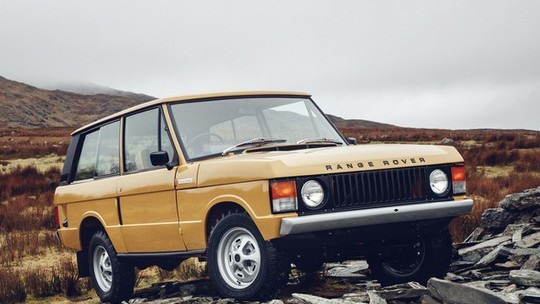 Land Rover volta a vender Range Rover clássico da década de 1970