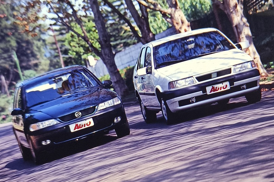 Chevrolet Vectra e Fiat Tempra