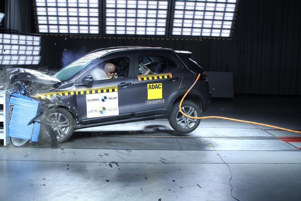 Fiat diz que Pulse testado pelo Latin NCap estava desatualizado — Foto: Divulgação/Latin NCAP