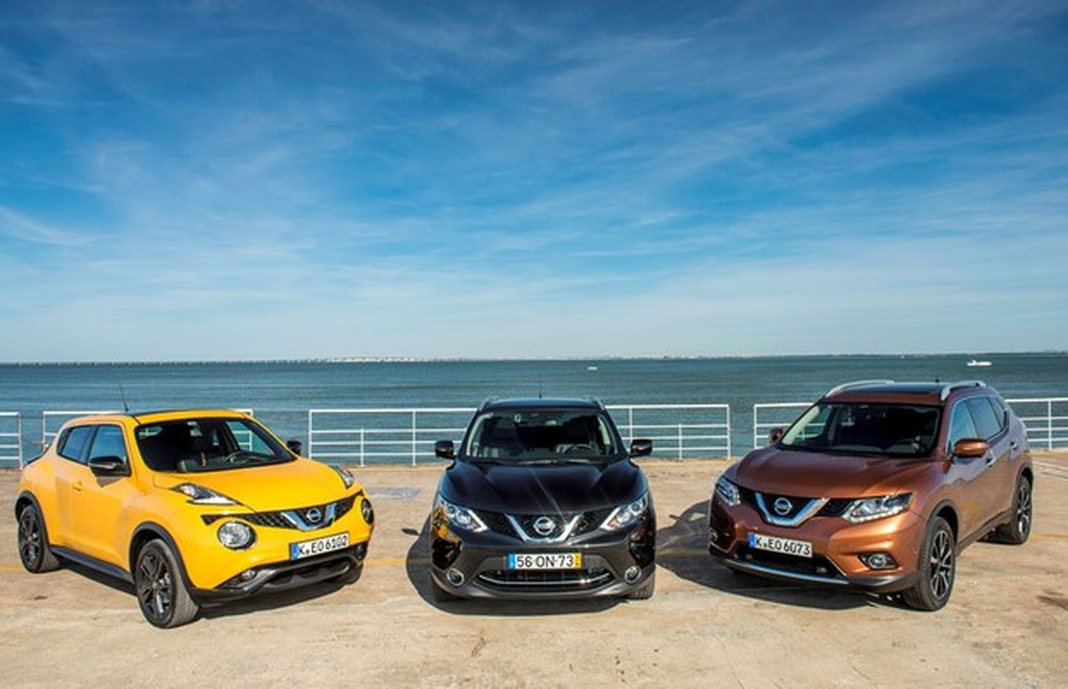 Saiba como andam os Nissan Qashqai, Juke e X-Trail (Foto: Divulgação) — Foto: Auto Esporte
