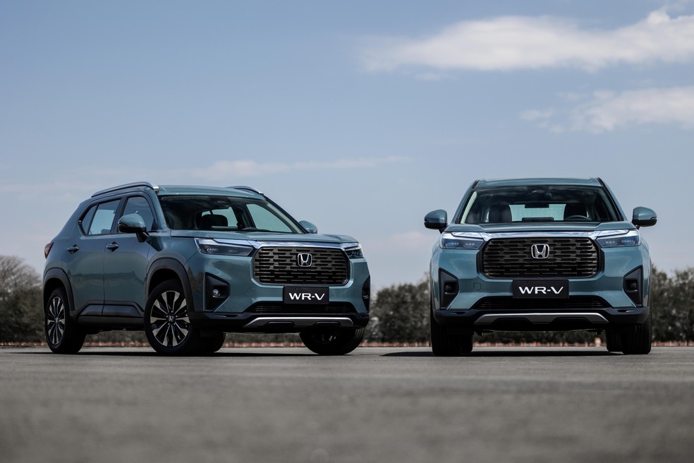 Novo WR-V é vendido nas versões EX e EXL — Foto: Divulgação