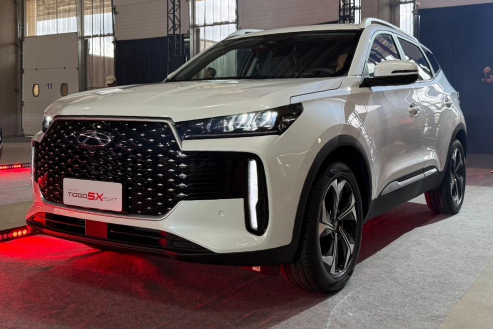Caoa Chery Tiggo 5X tem luzes de LED em todas as versões  — Foto: André Schaun/Auto News Brasil
