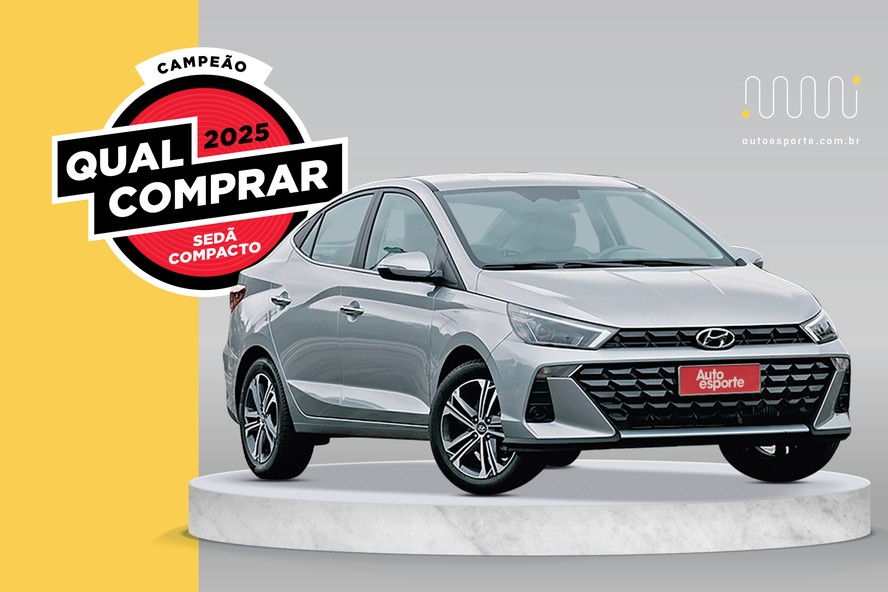 Qual Comprar 2025 - Sedã Compacto - Hyundai  HB20s