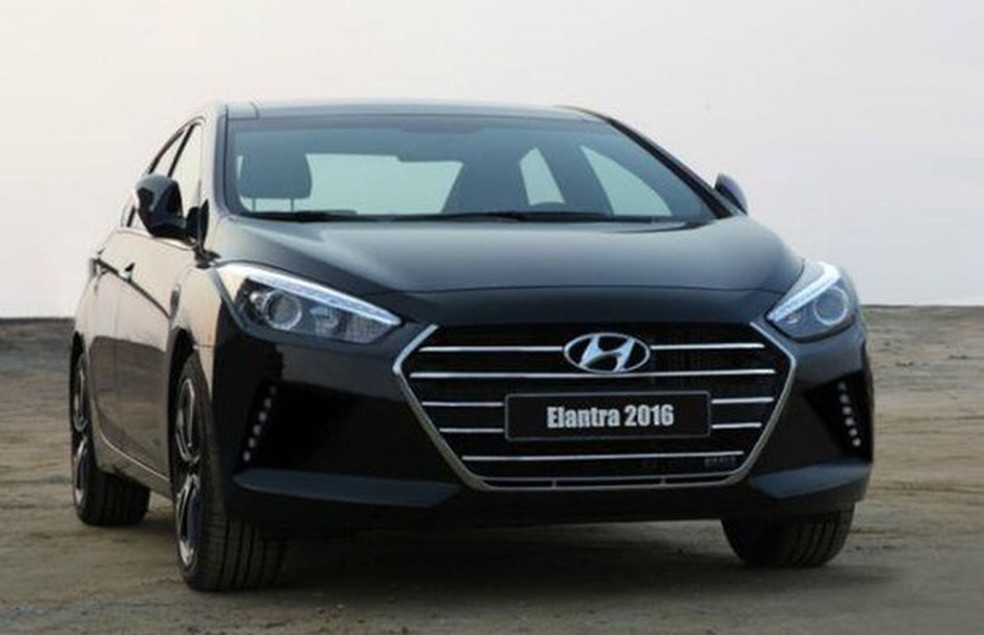 Elantra reestilizado (Foto: Divulgação) — Foto: Auto Esporte