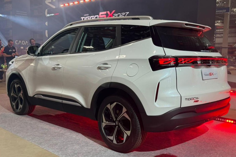 Caoa Chery Tiggo 5X estreia, inicialmente, em duas versões; híbrida vem depois — Foto: André Schaun/Auto News Brasil