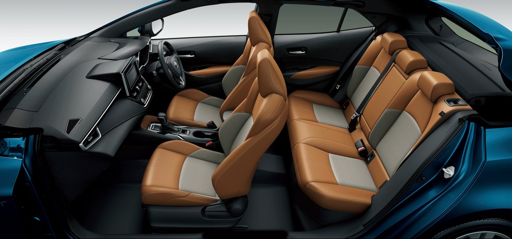 Interior do Toyota Corolla Sport hatch — Foto: Toyota/Divulgação