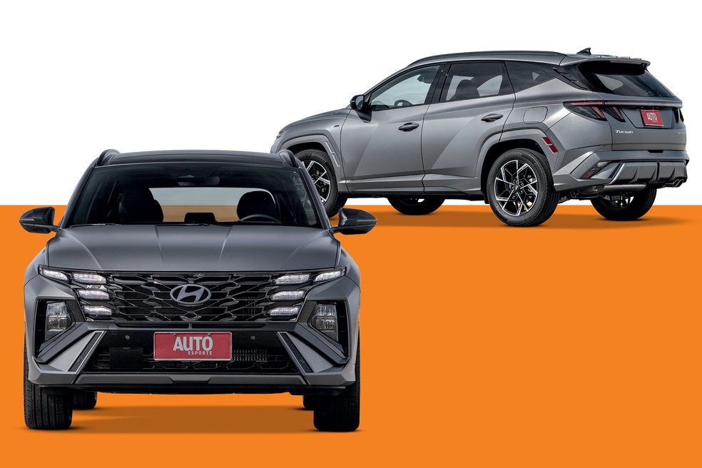 Hyundai Tucson é mais uma das promessas da marca para o país em 2025 — Foto: Divulgação