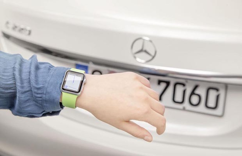 App Apple Watch da Mercedes (Foto: Divulgação) — Foto: Auto Esporte