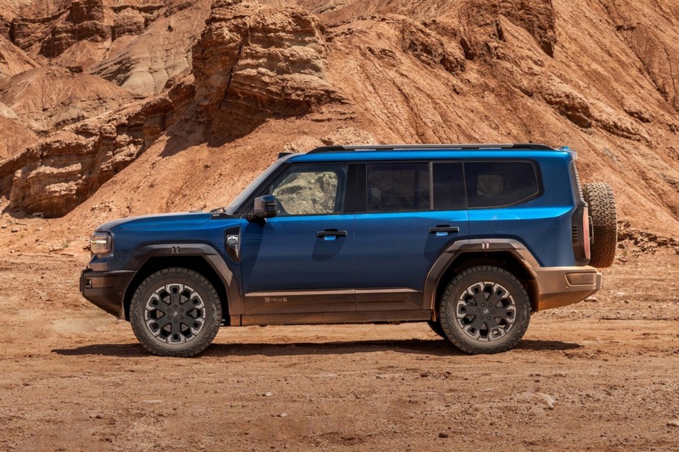 Jetour G700 é SUV de grande porte com pegada aventureira — Foto: Divulgação
