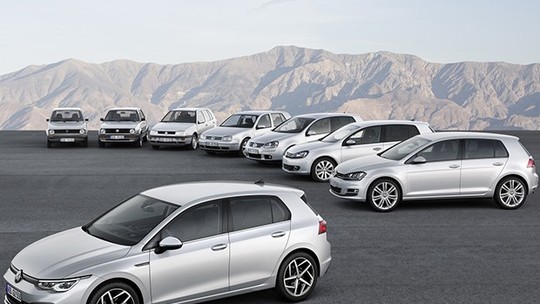 Volkswagen Golf: as 8 gerações do hatch mais vendido do mundo