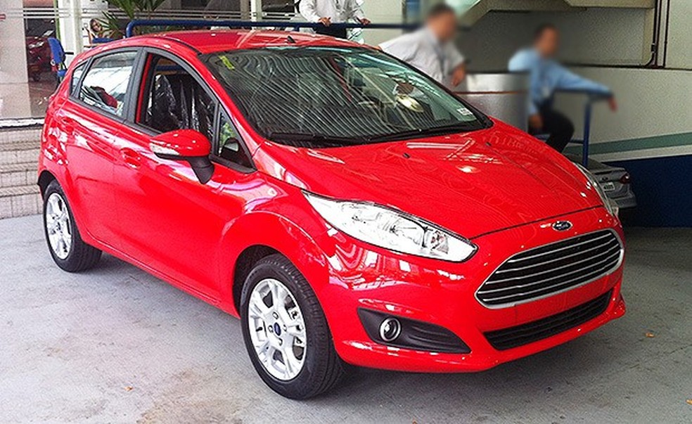 Ford New Fiesta (Foto: Giulia Lanzuolo/ Auto News Brasil) — Foto: Auto Esporte