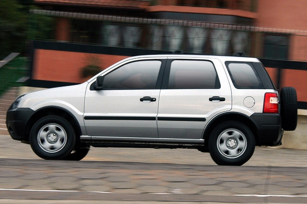 O Ford EcoSport Freestyle tem 2,52 m de entre-eixos. — Foto: Divulgação/Ford