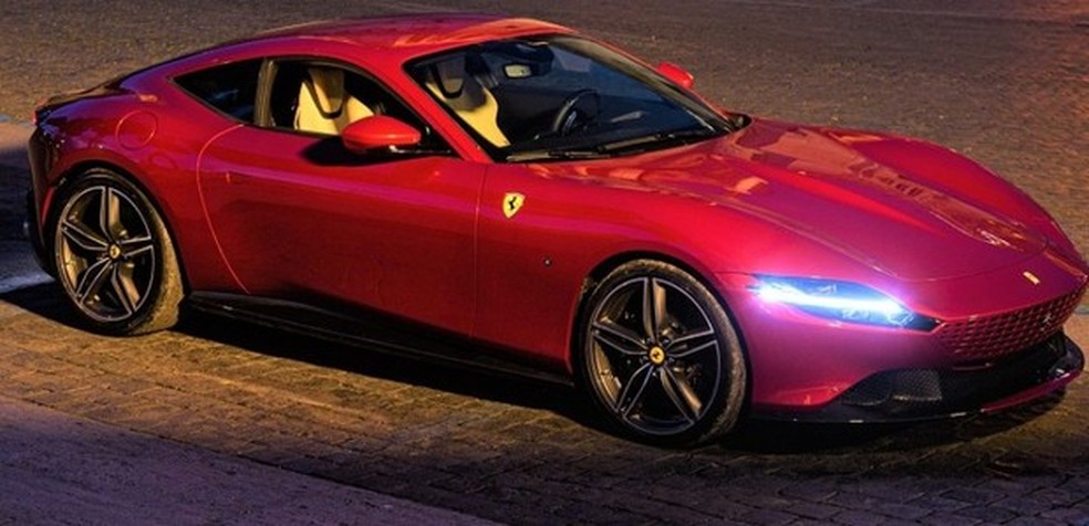 Ferrari Roma vai custar R$ 2,8 milhões (Foto: Divulgação) (Foto: Divulgação) — Foto: Auto Esporte