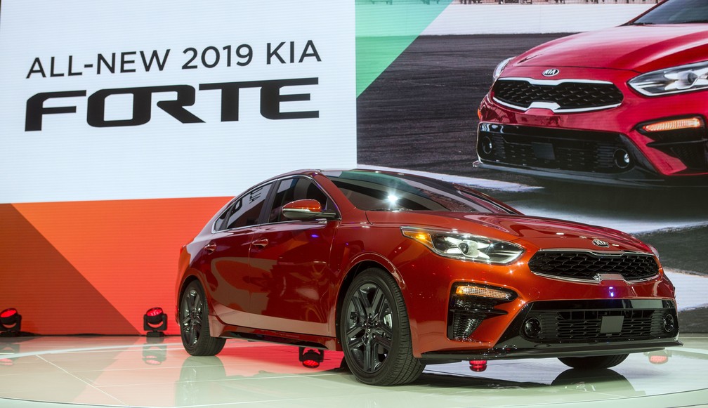 Kia Forte (chamado de Cerato no Brasil) — Foto: Tony Ding/AP