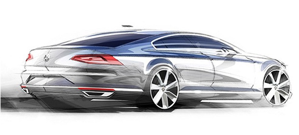 Novo Volkswagen Passat (Foto: Divulgação) — Foto: Auto Esporte