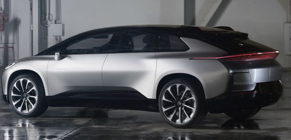 FF 91 é a aposta da empresa para superar o Model S da Tesla (Foto: Divulgação) — Foto: Auto Esporte