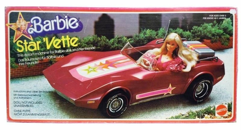 Corvette da Barbie é raridade entre colecionadores — Foto: Reprodução