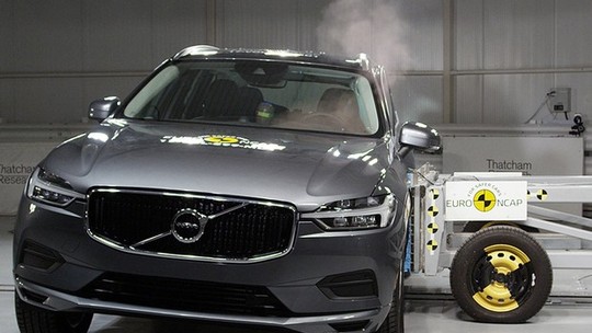 Volvo XC60 e Volkswagen T-Roc ganham nota máxima em teste de segurança europeu