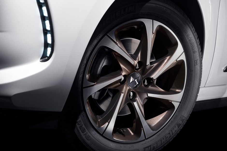 Detalhe da roda do DS3