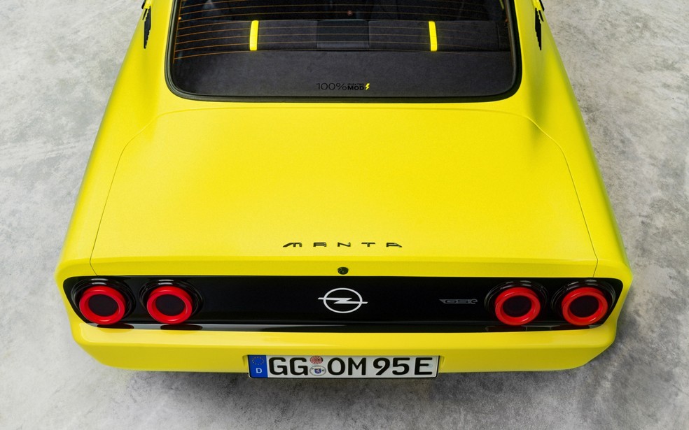 Opel Chevette: faróis e lanternas são de LED — Foto: Divulgação