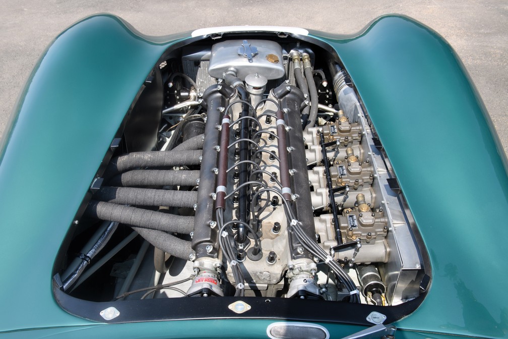 Aston Martin DBR1, de 1956 — Foto: Tim Scott/RM Sotheby's
