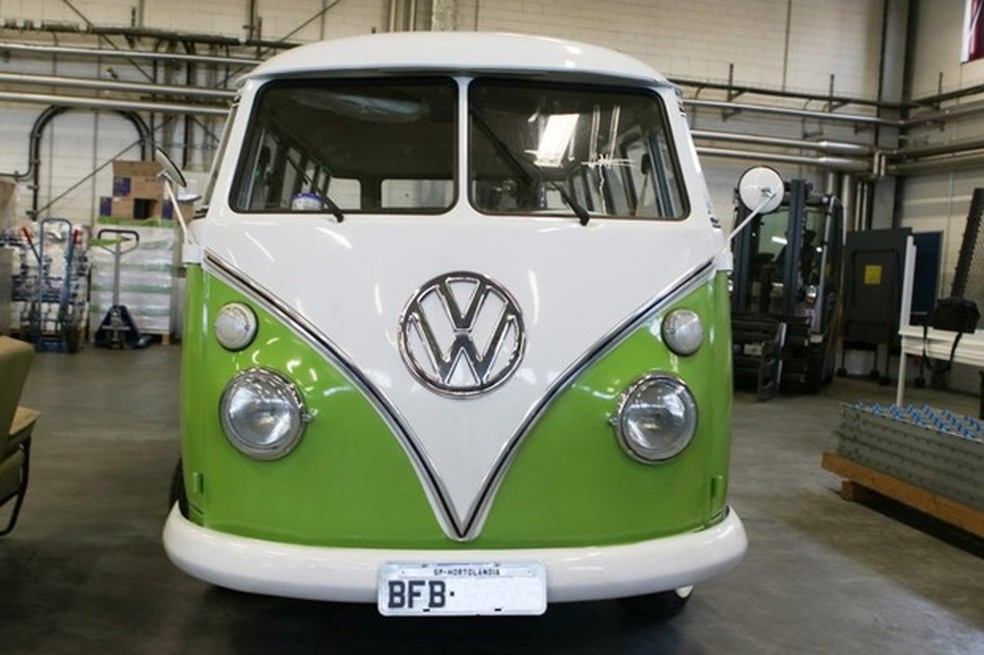 Kombi 1974 foi apreendida com 100 kg de cocaína escondidos no piso (Foto: Reprodução) — Foto: Auto Esporte