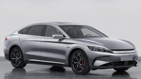 BYD Han é registrado no Brasil com novo visual, mas clientes vão receber modelo anterior