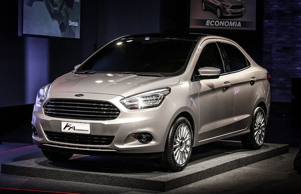 Ford revela versão sedã do novo Ka (Foto: Rafael Munhoz) — Foto: Auto Esporte