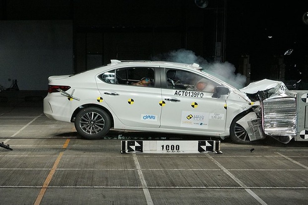 City obteve pontuação máxima em estrelas no Asean NCAP (Foto: Divulgação) — Foto: Auto Esporte