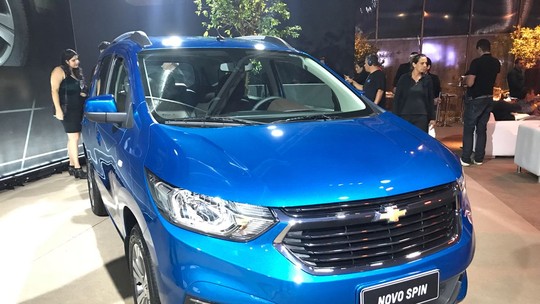 Chevrolet Spin muda o visual na linha 2019; veja como ficou e opine