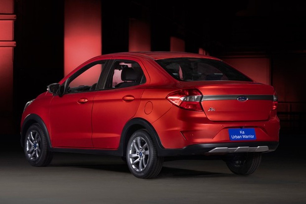 Ka Urban Warrior tem suspensão elevada (Foto: Divulgação) — Foto: Auto Esporte