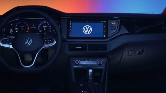 Volkswagen revela sistema multimídia e painel do Nivus