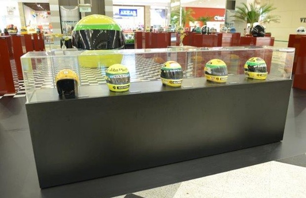 Exposição “Senna na Cabeça e no Coração” (Foto: Divulgação) — Foto: Auto Esporte