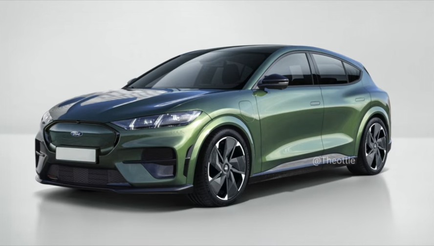 Designer Theo Throttle criou projeção de Escort elétrico como sucessor do Ford Focus