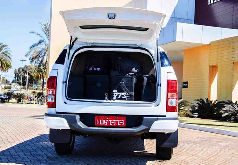Capota Evoque Style da Procopio Capotas para a Chevrolet S10 (Foto: Divulgação) — Foto: Auto Esporte