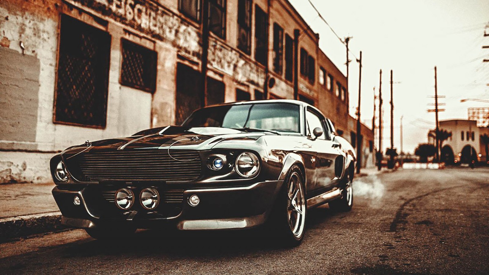 Ford Mustang Eleanor 1967 do filme "60 Segundos" — Foto: Divulgação 
