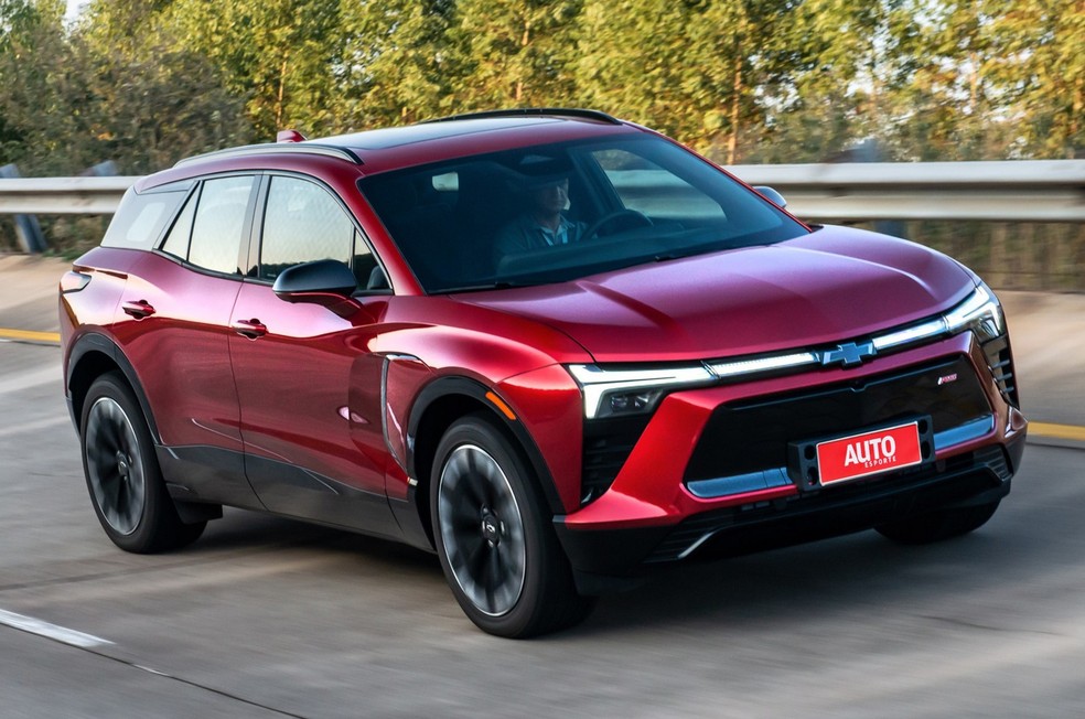 Chevrolet Blazer EV é parte da estratégia de eletrificação da marca  — Foto: Divulgação/Chevrolet