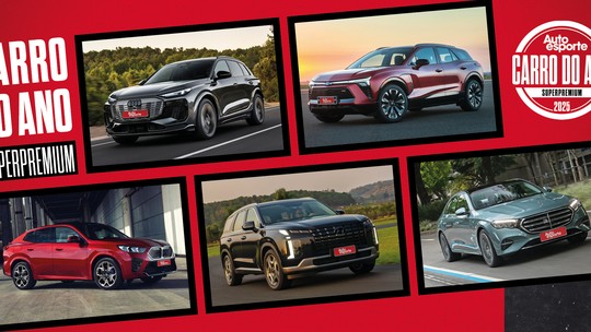 Carro do Ano Superpremium 2025: veja os finalistas até R$ 600 mil