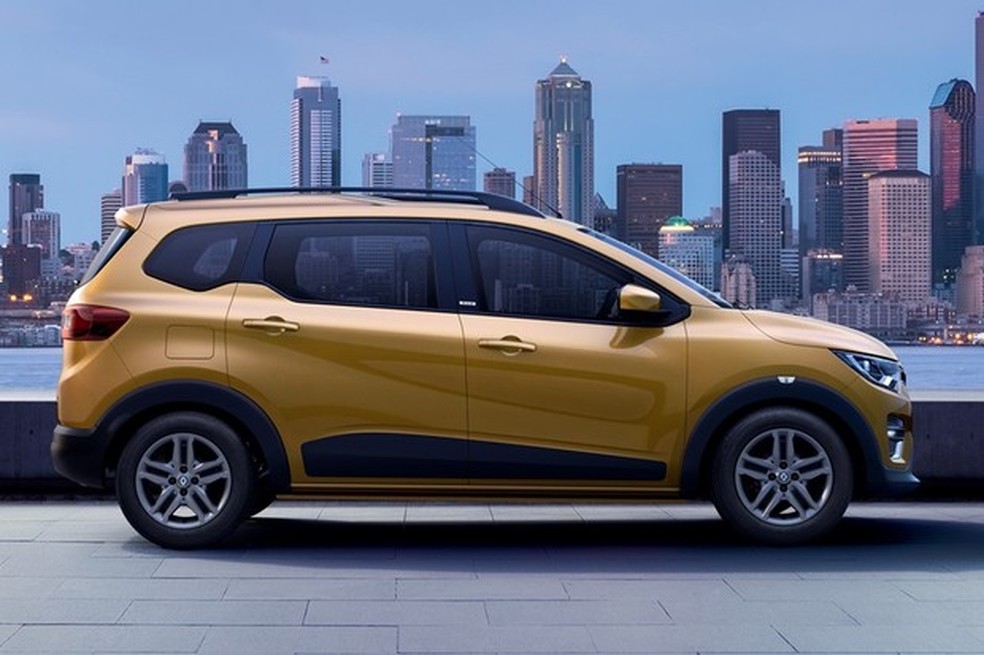 Minivan mede 3,99 metros e tem entre-eixos de 2,64 m (Foto: Divulgação) — Foto: Auto Esporte