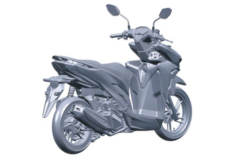 Scooter Click tem design agressivo e fica abaixo do PCX em outros mercados (Foto: Divulgação) — Foto: Auto Esporte