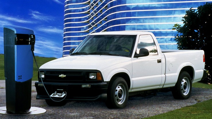 Até uma versão elétrica da Chevrolet S10 existiu: chegou em 1997 