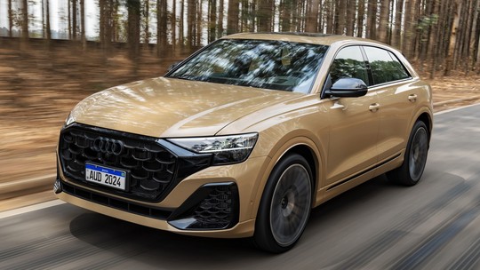 Novo Audi Q8 está mais rápido e tem lista de opcionais que custa R$ 74 mil