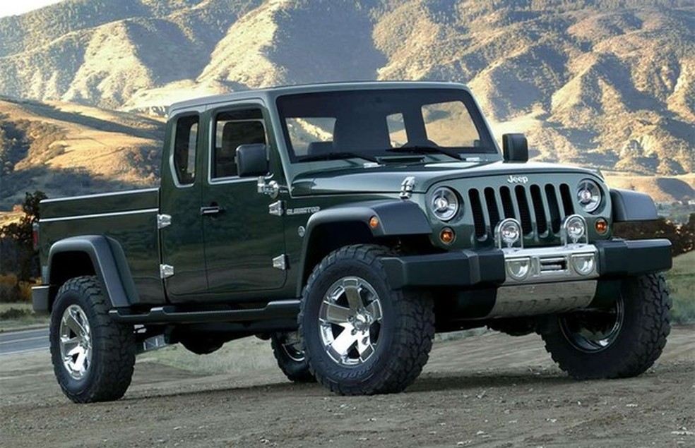 Jeep Gladiator Concept (Foto: Jeep) — Foto: Auto Esporte