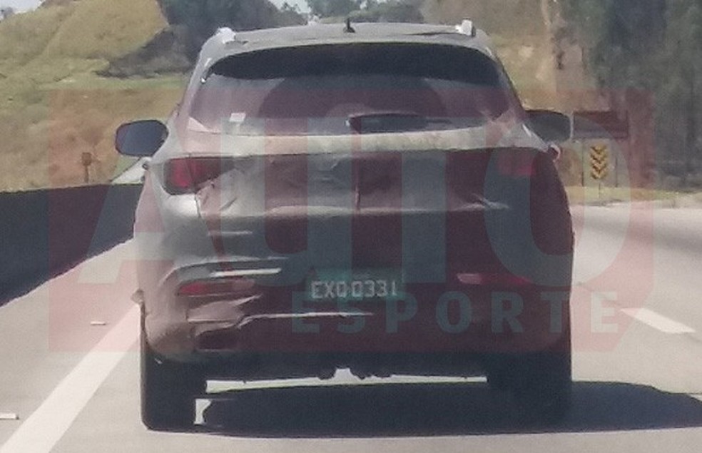 Novo Chery Tiggo 7 é flagrado no Brasil (Foto: Thiago Torres) — Foto: Auto Esporte