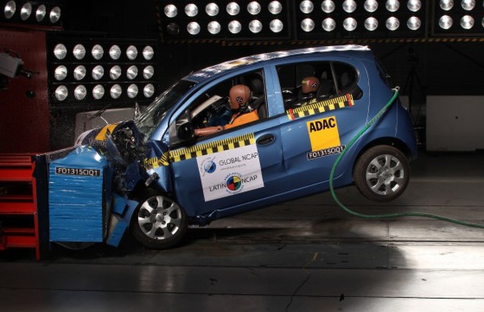 Novo-Chery-QQ-é-reprovado-no-teste-do-Latin-NCAP (Foto: Divulgação) — Foto: Auto Esporte